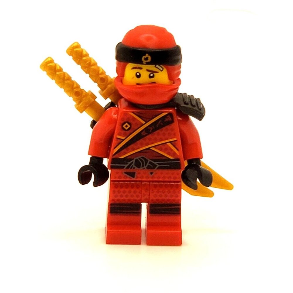 LEGO Minifigure Kai Sons of Garmadon  Ninjago Red Ninja W/ SWORD C0500